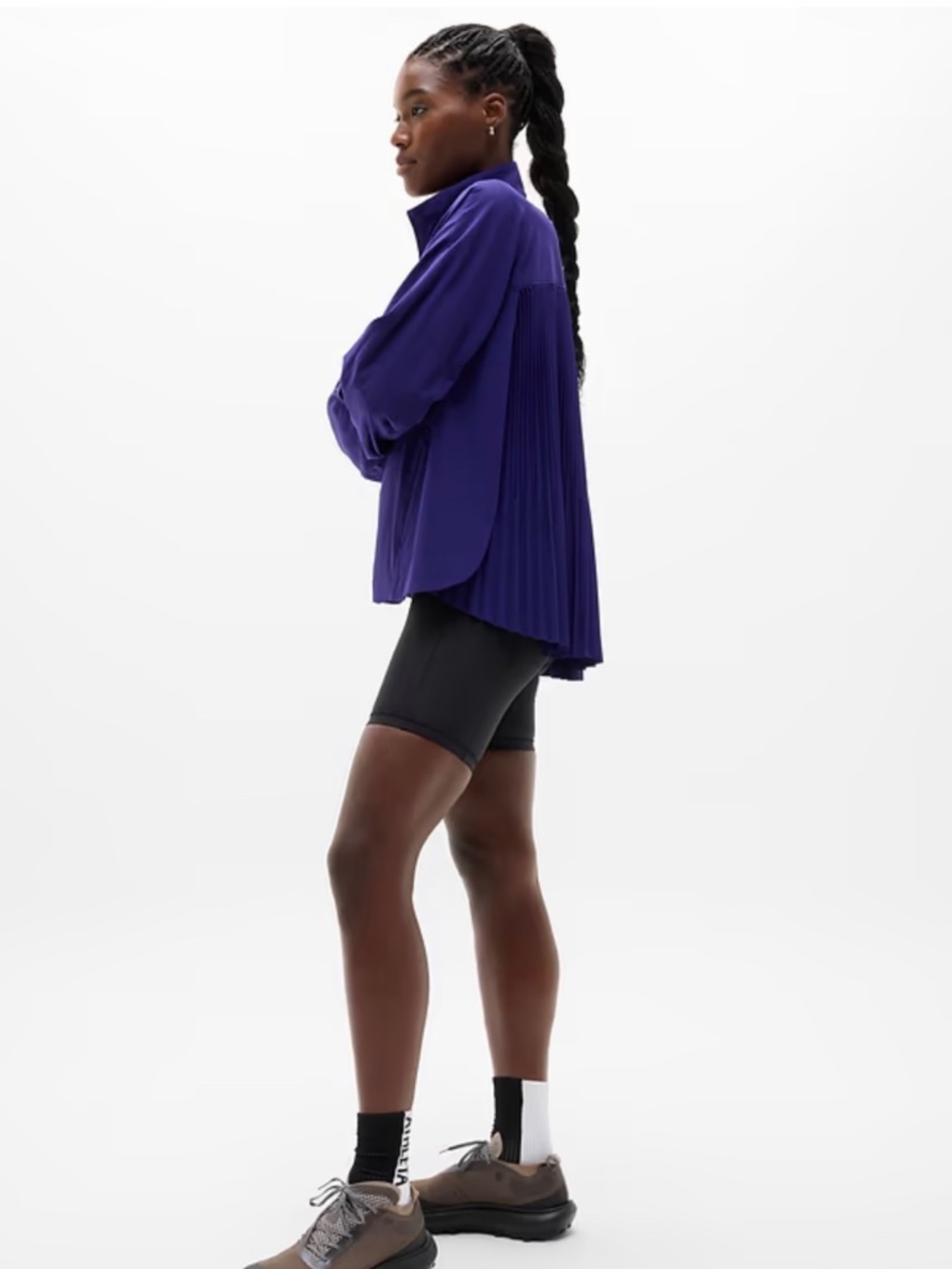 Featherweight Plissé Jacket